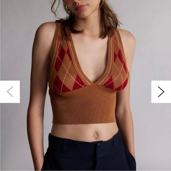 Anthropologie Silence and Noise Sweater Vest Size Medium - Picture 1 of 10